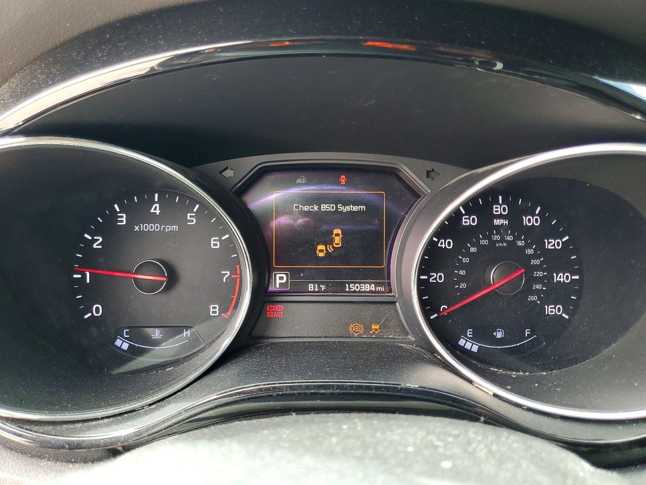 2016 KIA SEDONA EX - Middle level