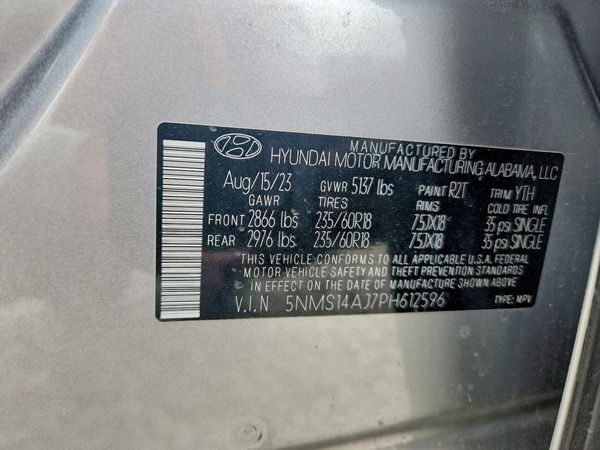 2023 HYUNDAI SANTA FE SE