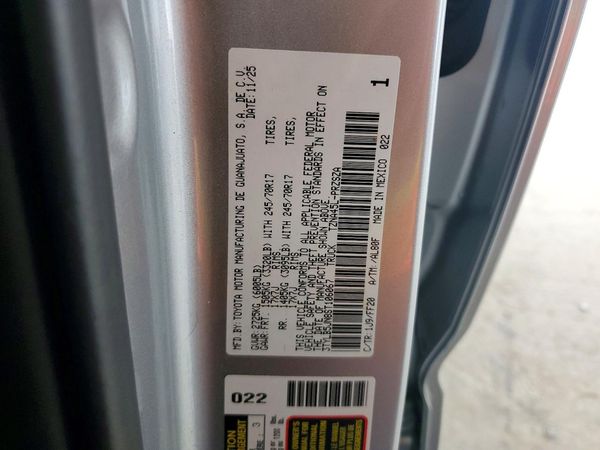 2025 TOYOTA TACOMA