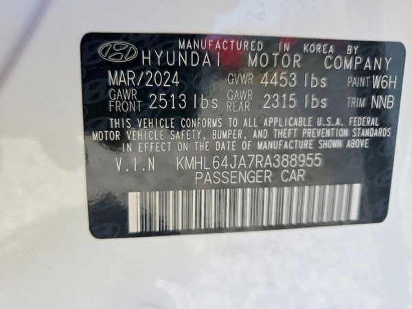2024 HYUNDAI SONATA SEL