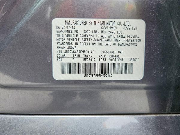 2015 INFINITI Q40