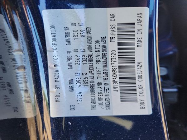 2025 MAZDA 3 Select Sport Package