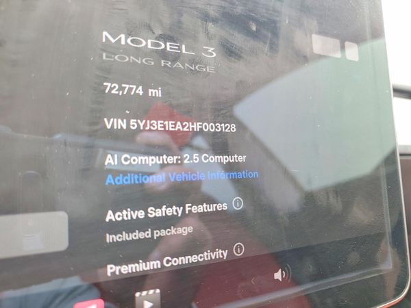 2017 TESLA MODEL 3