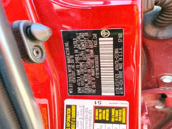 2019 TOYOTA CAMRY L/LE/SE/XLE