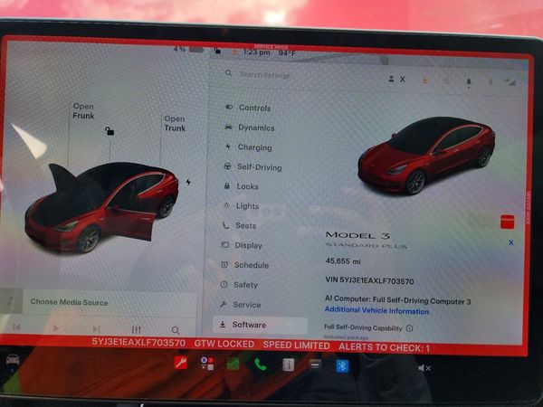 2020 TESLA MODEL 3