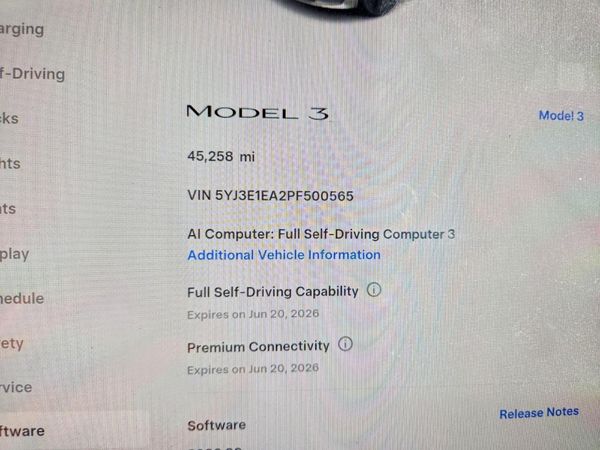 2023 TESLA MODEL 3