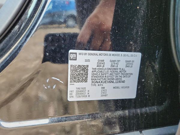 2022 CHEVROLET EQUINOX LT (1LT)