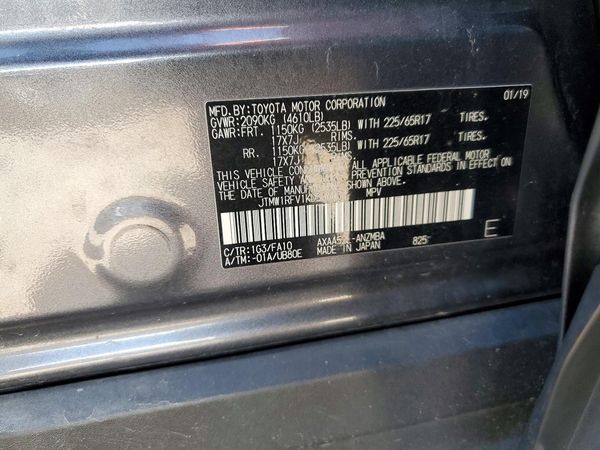 2019 TOYOTA RAV4