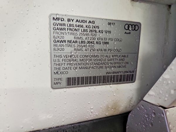 2018 AUDI Q5