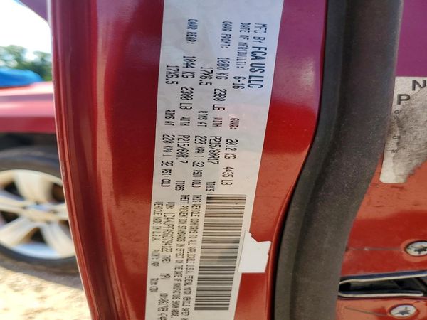 2016 JEEP PATRIOT LATITUDE FWD