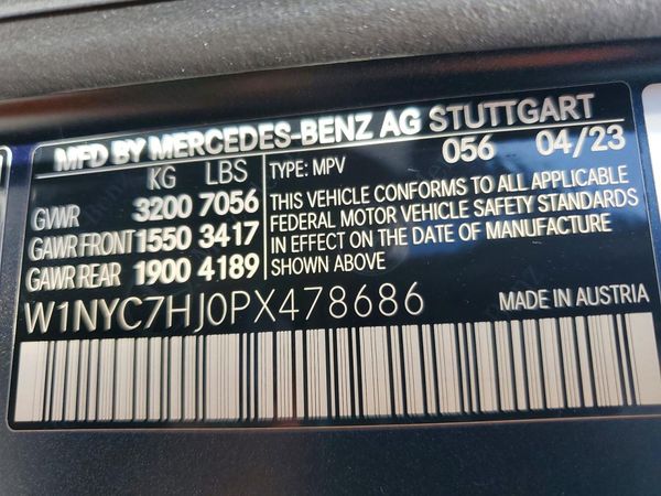 2023 MERCEDES-BENZ G AMG G63