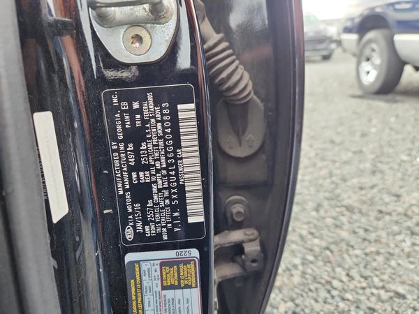 2016 KIA OPTIMA