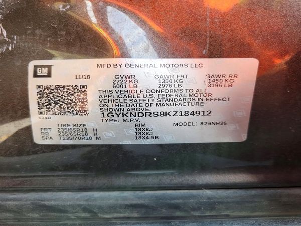 2019 CADILLAC XT5