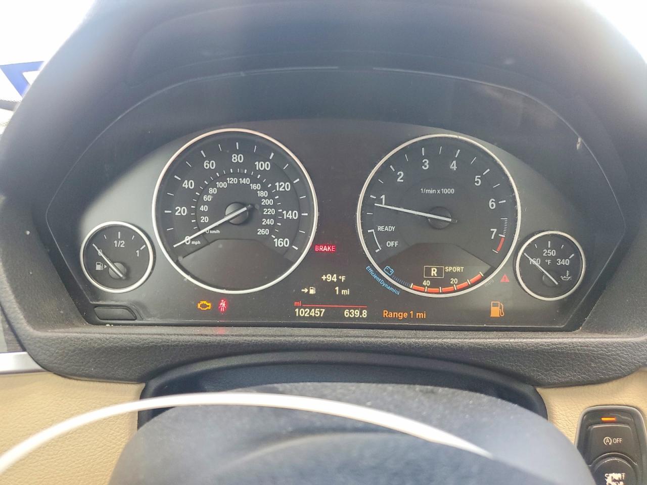 2016 BMW 320 SA