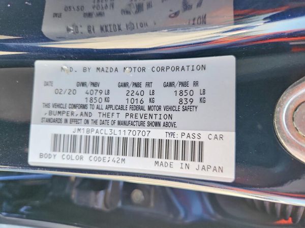 2020 MAZDA 3