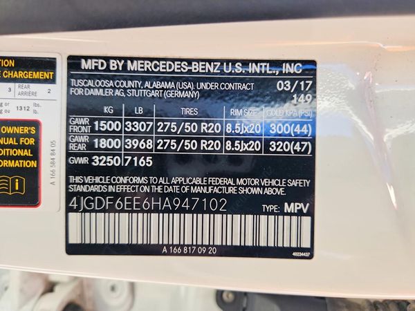 2017 MERCEDES-BENZ GLS GLS450-4M