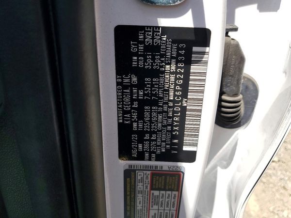 2023 KIA SORENTO