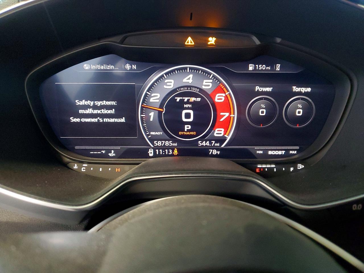 2018 AUDI TT RS quattro