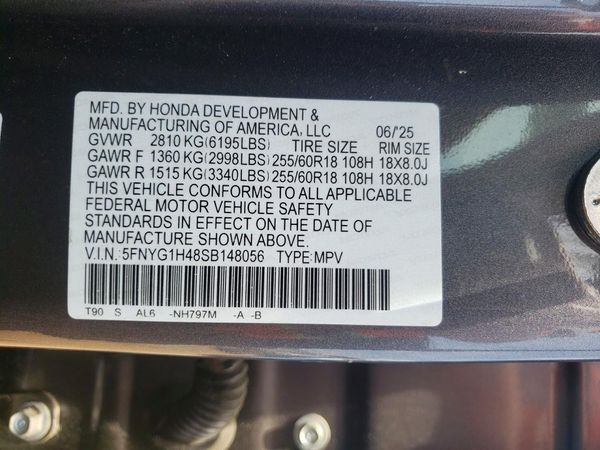 2025 HONDA PILOT EX-L, EX-L HPD