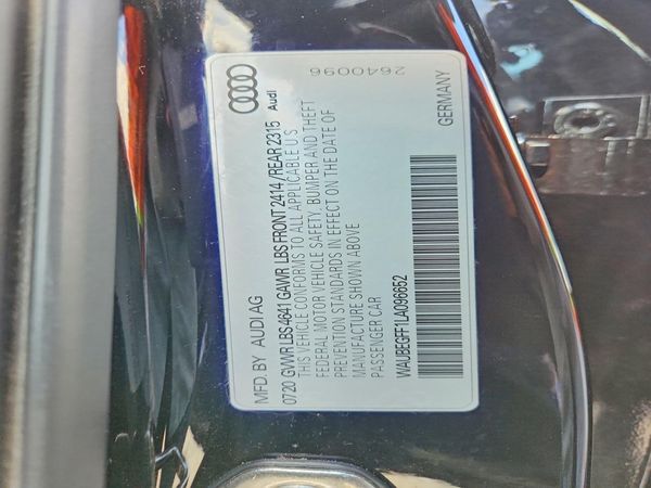 2020 AUDI A3 quattro Premium