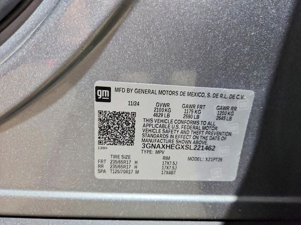 2025 CHEVROLET EQUINOX 1LT