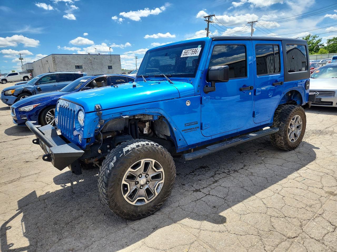 2016 JEEP WRANGLER UNLIMITED SPORT 4X4