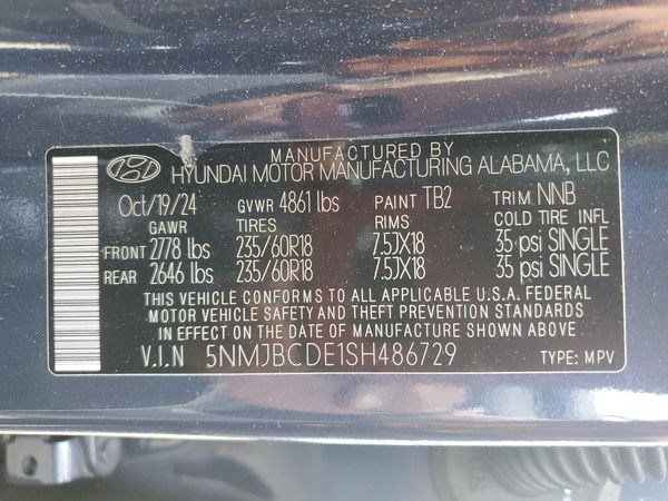 2025 HYUNDAI TUCSON SEL