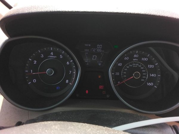 2013 HYUNDAI ELANTRA — ODOM
