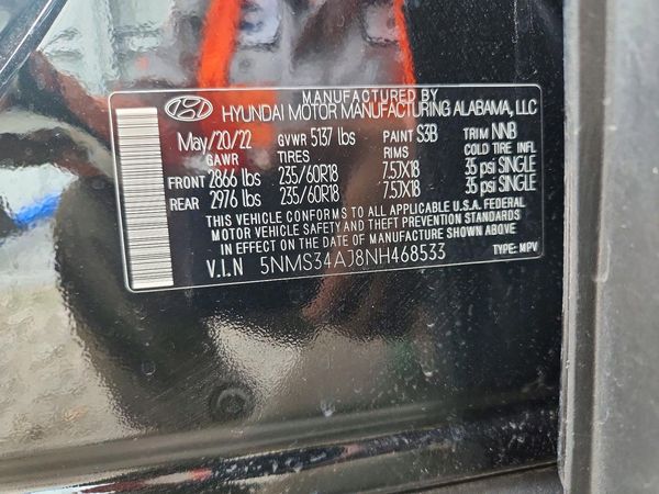 2022 HYUNDAI SANTA FE