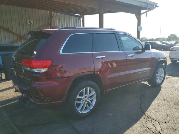 2017 JEEP GRAND CHEROKEE OVERLAND 4X4