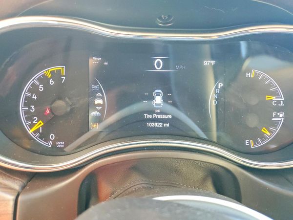 2017 JEEP GRAND CHEROKEE OVERLAND 4X4