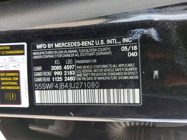 2018 MERCEDES-BENZ C C300