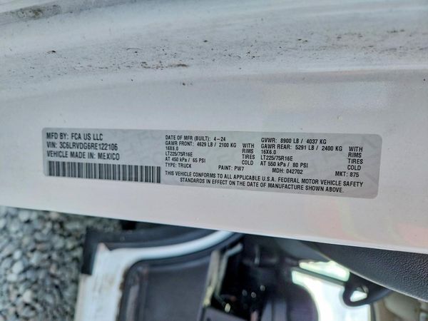 2024 RAM PROMASTER 2500