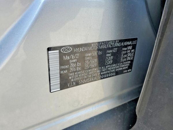 2022 HYUNDAI SANTA FE Limited