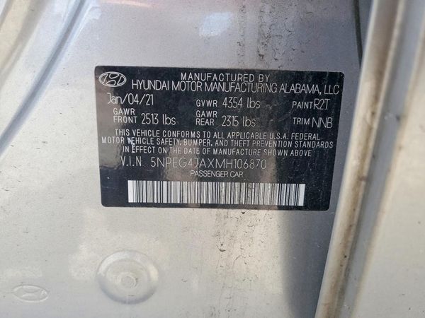 2021 HYUNDAI SONATA