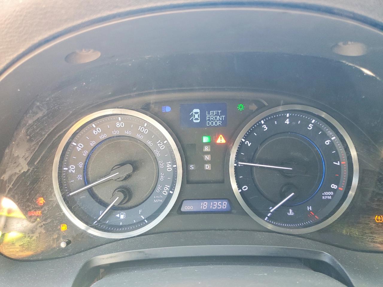 2012 LEXUS IS 250C