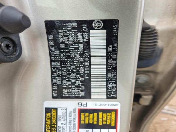 2017 TOYOTA CAMRY LE/SE/XLE/XSE