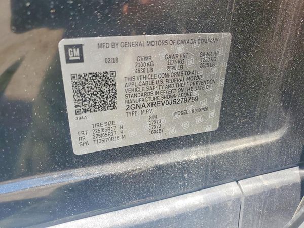 2018 CHEVROLET EQUINOX LS