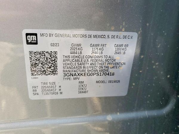 2023 CHEVROLET EQUINOX LT (1LT)