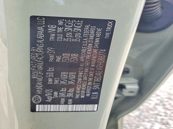 2024 HYUNDAI SANTA CRUZ SEL Base