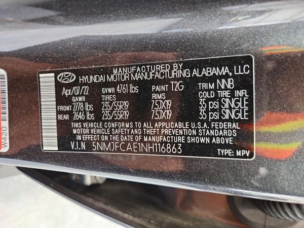 2022 HYUNDAI TUCSON SEL Convenience Pkg