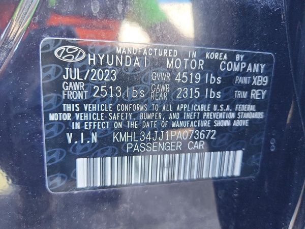 2023 HYUNDAI SONATA HYBRID SEL