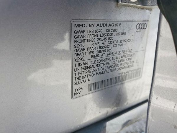 2017 AUDI Q7