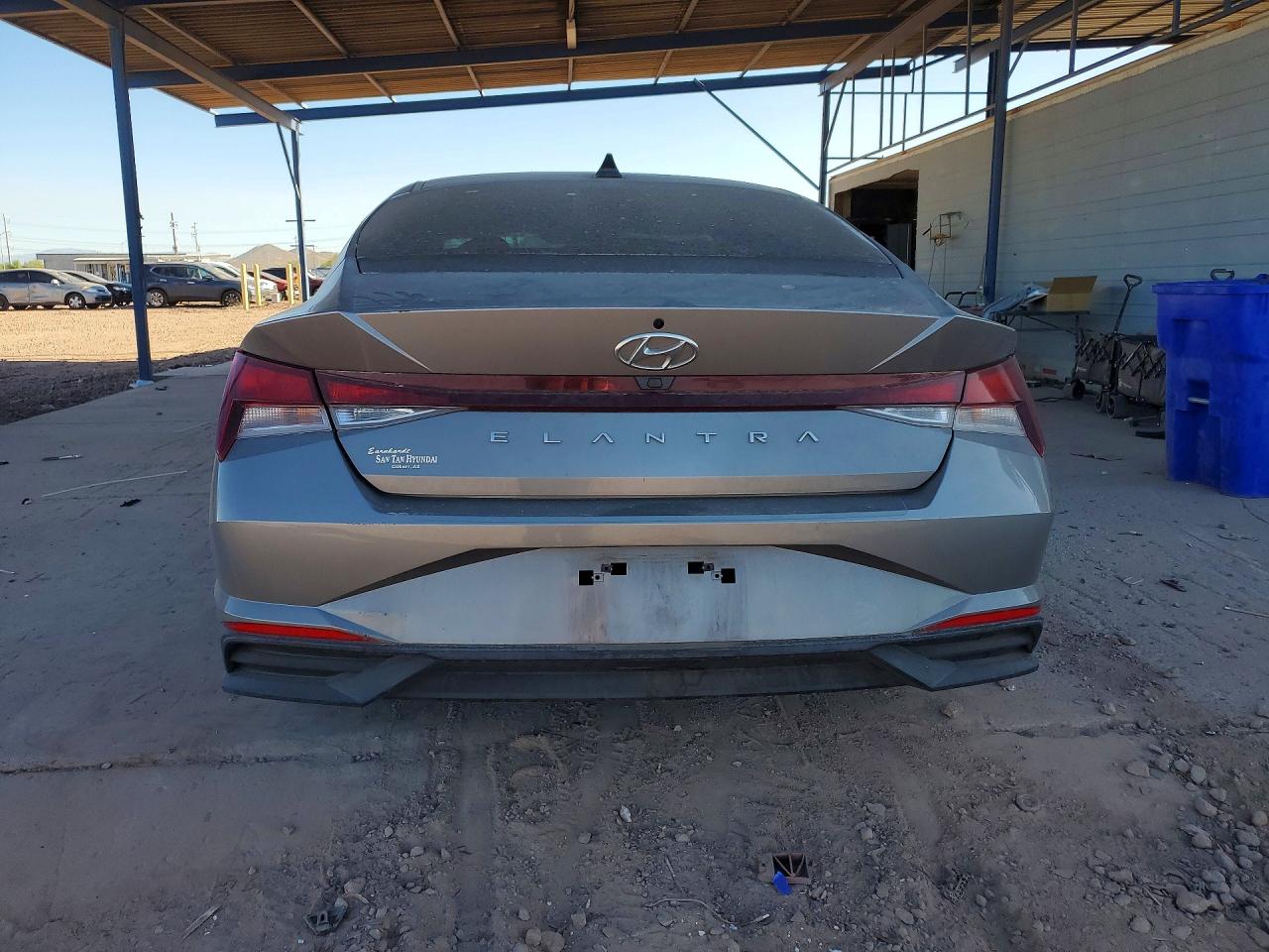 2021 HYUNDAI ELANTRA Blue