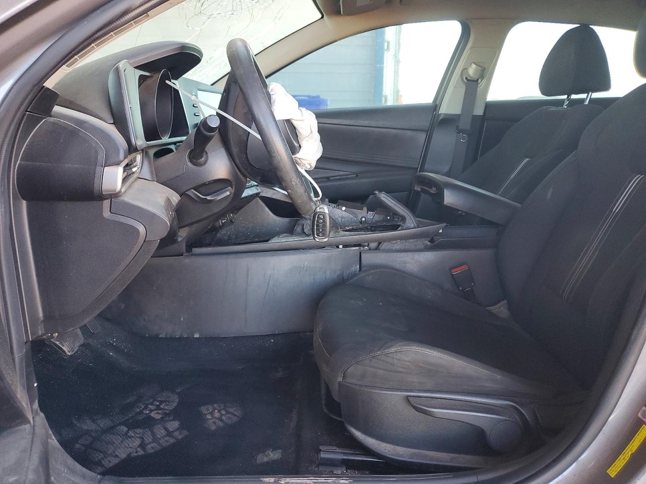 2021 HYUNDAI ELANTRA Blue