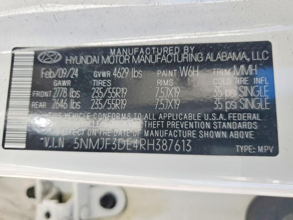 2024 HYUNDAI TUCSON