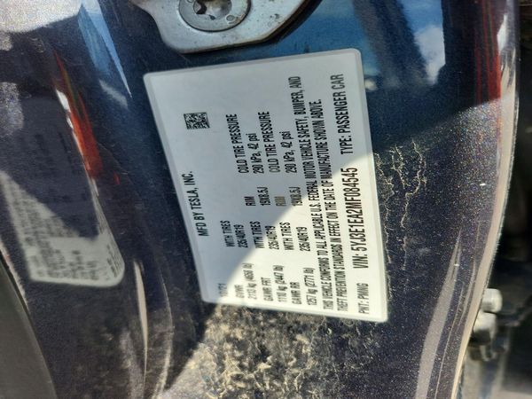 2021 TESLA MODEL 3