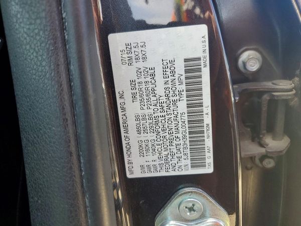 2016 ACURA RDX