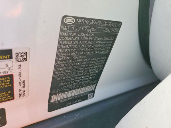 2018 LAND ROVER DISCOVERY HSE