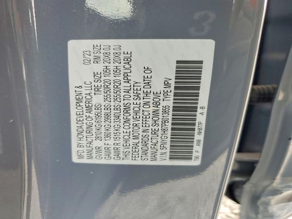 2023 HONDA PILOT ELITE